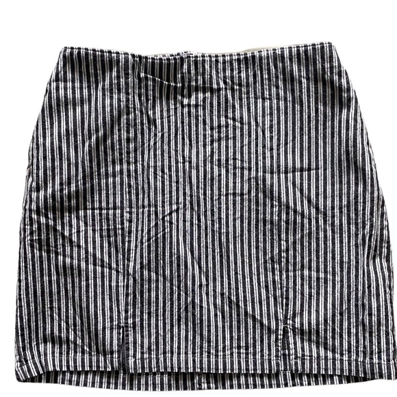 Hollister Dresses & Skirts - Hollister Striped Ultra High Rise Mini Skirt